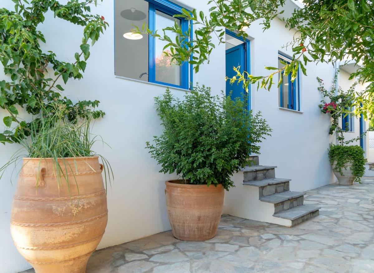 Blue Moon Apartments Makrýgialos Eksteriør bilde